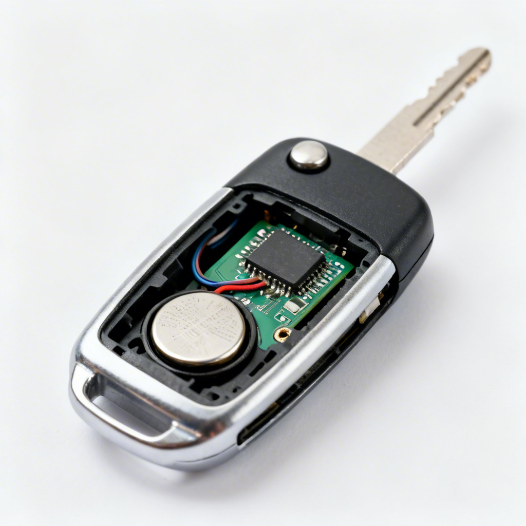 Batterij autosleutel vervangen